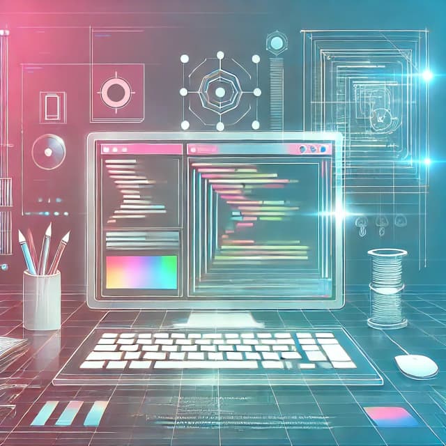 Decorative image for website development